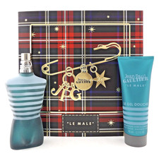 Jean Paul Gaultier Le Male 2.5 oz EDT Spray 2.5 oz Shower Gel. New Set for Men