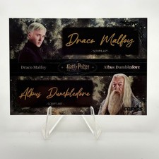 Harry Potter Dumbledore Draco Dual Script Art 11/25 - 2025 Kakawow Cosmos TGR-29