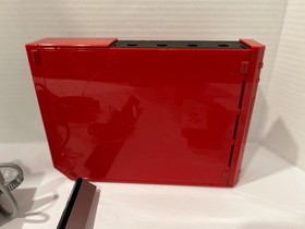Nintendo Wii Red Console 25th Anniversary Plays GameCube Nice TESTED W/ Cables