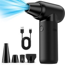 Compressed Air Duster-3 Gears 180000RPM Electric Air Duster for Deep Cleaning...