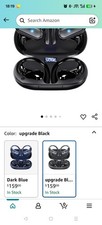 Wireless Earbuds,Bluetooth Headphones 80hrs Play Back Sport Earphones with LED D