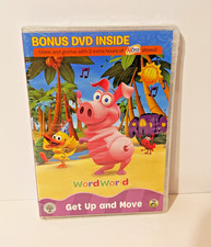 Word World: Get Up & Move, New and Sealed PBS Kids 60 min BONUS DVD