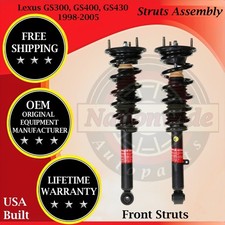 Monroe Oem Front Struts For 1998-2005 Lexus Gs300gs400gs430 Lifetime Warranty Monroe Oem Front Struts For 1998-2005 Lexus Gs300gs400gs430 Lifetime Warranty