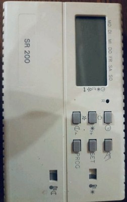   Wolf Raumthermostatuhr 2744079 mit Wochenprogramm SR 200  