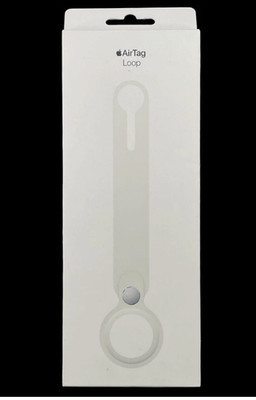 original Apple AirTag Polyurethane Loop Case Cover - White -  Air Tag