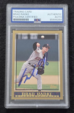 1997 BRAD RADKE Signed Topps Baseball Card-MINNESOTA TWINS-PSA