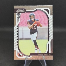 Velus Jones Jr. 2022 Panini Absolute #130 Retail Rookie Chicago Bears