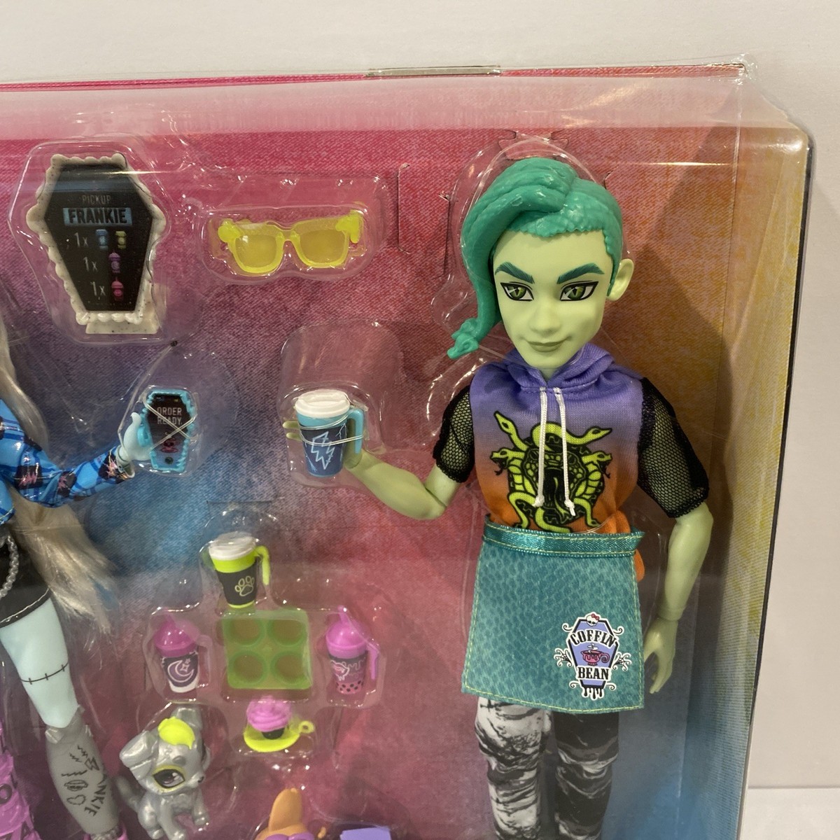 未開封◇モンスターハイ◇デュース&フランキー　コーヒーブレイク　セット　2022 Monster High Deuce and Frankie Coffee Break G3 2022 | eBay