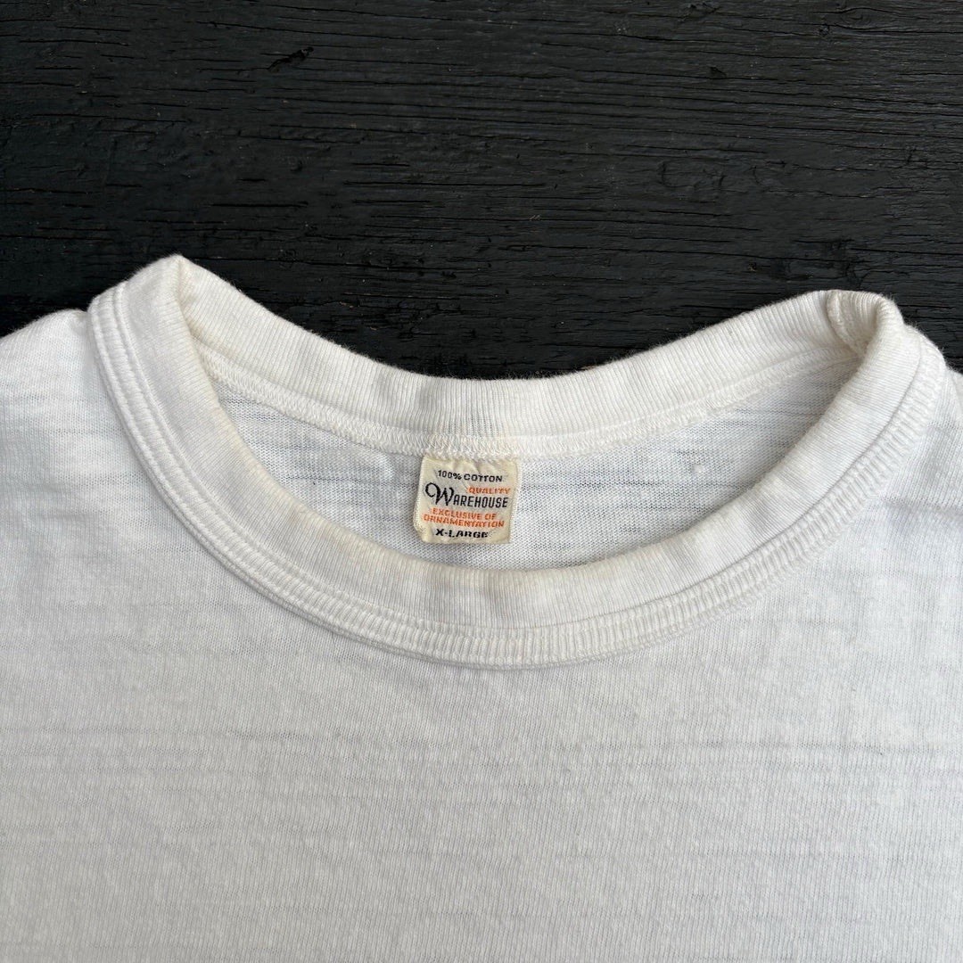 Warehouse Japan Made Great Basic Blank White T-Sh… - image 2