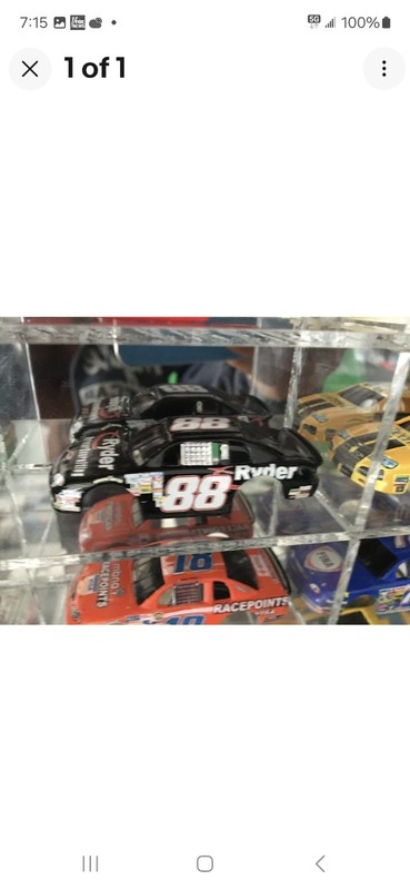 CUSTOM TYCO HO SLOT CAR BODY- #88 RYDER CHEVY 