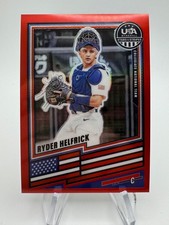 2026 Stars & Stripes RYDER HELFRICK Red Prizm /399 #156
