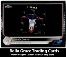 2022 Topps Chrome Formula 1 Cem Bölükbaşi #148 Charouz Racing System F2