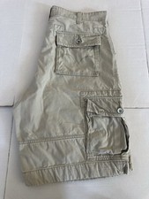 Levi s Y2K Red/Label The Original Jeans Men s Khaki Cargo Shorts Size 38.