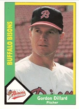 Gordon Dillard 1990 CMC #2 Buffalo Bisons Baseball