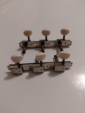 Vintage 1962 Kluson Deluxe Singl Line 3 On A Plate Guitar Tuners ES-125 TC Jr