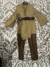 Jedi Knight Mens Brown Costume Anakin Skywalker Halloween party cosplay suit AXS