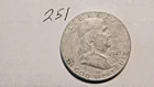 FRANKLIN HALF DOLLAR, 1949-P, 90% SILVER-----251