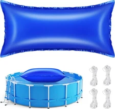 Pool Pillows for Closing Winter, 4x8 Feet Inflatable Air Pillow Ft, Blue 