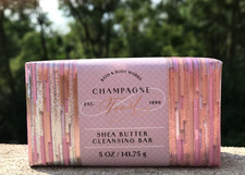 BRAND NEW Bath  Body Works CHAMPAGNE Shea Butter Cleansing Bar 5 oz