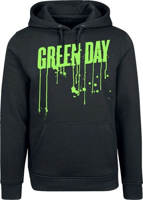 Green Day Kapuzenpullover Herren Revolution Drips schwarz