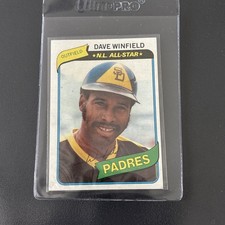 1980 Topps Baseball Card #230 DAVE WINFIELD-San Diego Padres