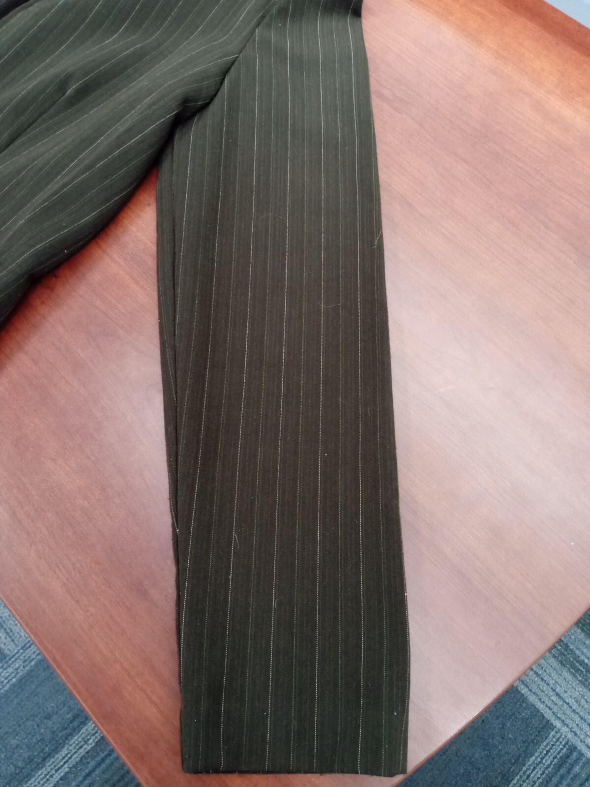 Briggs New York Long Sleeve Brown Full Zip Jacket Women Size 8