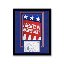 Aaron Eckhart "The Dark Knight" AUTOGRAPH Signed Photo Framed 11x14 Display ACOA
