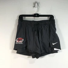 Nike Branded SJU Field Hockey Dual Layer Training Short, Women's Size S - Grey