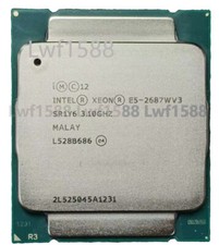Intel Xeon E5-2687W V3 3.1Ghz 10 Core 25MB SR1Y6 LGA2011-3 CPU 处理器 2687WV3