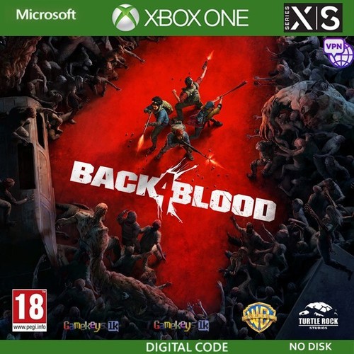 Jeu Back 4 Blood Xbox Series X & One - Version PAL Française, Neuf Sous Blister