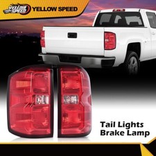 Pair Tail Lights Brake Lamp Fit For Chevy Silverado 1500 2500hd 3500hd 2014-2018 Pair Tail Lights Brake Lamp Fit For Chevy Silverado 1500 2500hd 3500hd 2014-2018