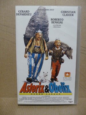Asterix & Obelix gegen Caesar VHS Kassette