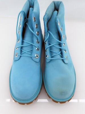 Timberland Shoes 6 Inch Premium Junior Sky Blue Boots Womens 7 | eBay