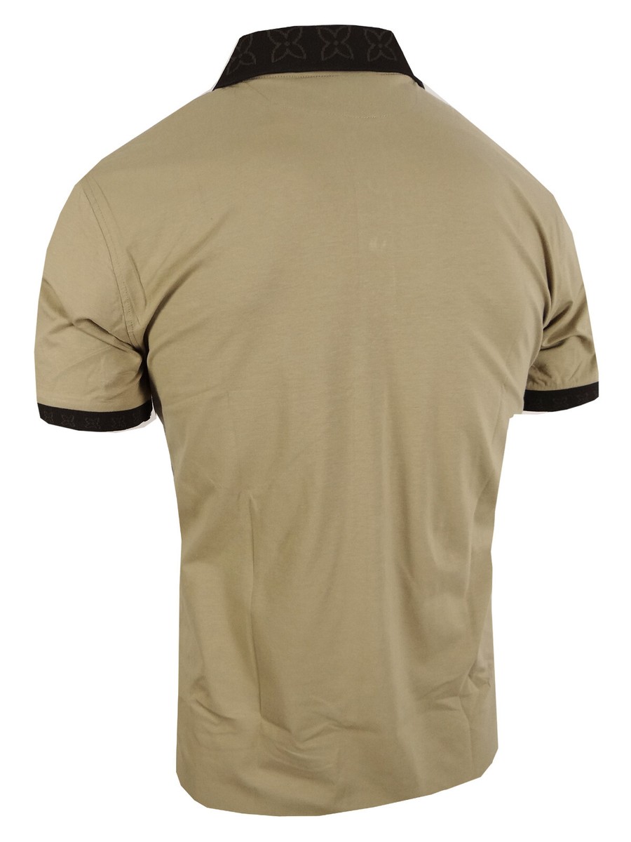 Tシャツ・カットソー TAGLIATORE Men Polo Shirts PAVELGSE25030 Beige Slim Fit Polo Shirt - Light beige - Men | H&M US