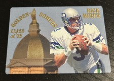 1994 Action Packed Rick Mirer Golden Domers Prototype 