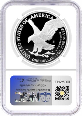 2023 S $1 Limited Edition Proof Silver Eagle NGC PF69 UCAM First