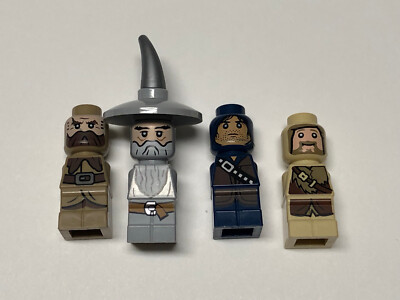 LEGO Lot of 4 Microfigures from The Hobbit: An Unexpected Journey (3920) 