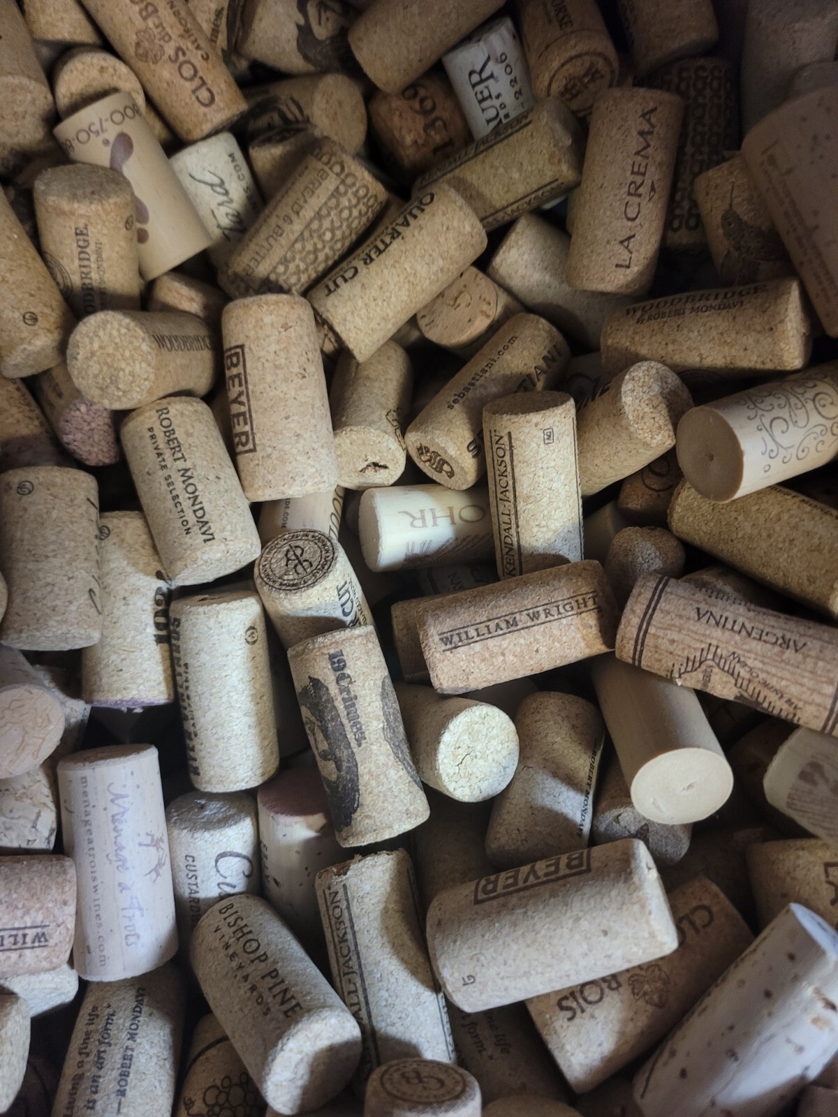 Lot of Used Wine Corks Lot 10 25 50 Variety Recycle Craft Art Bulk DIY