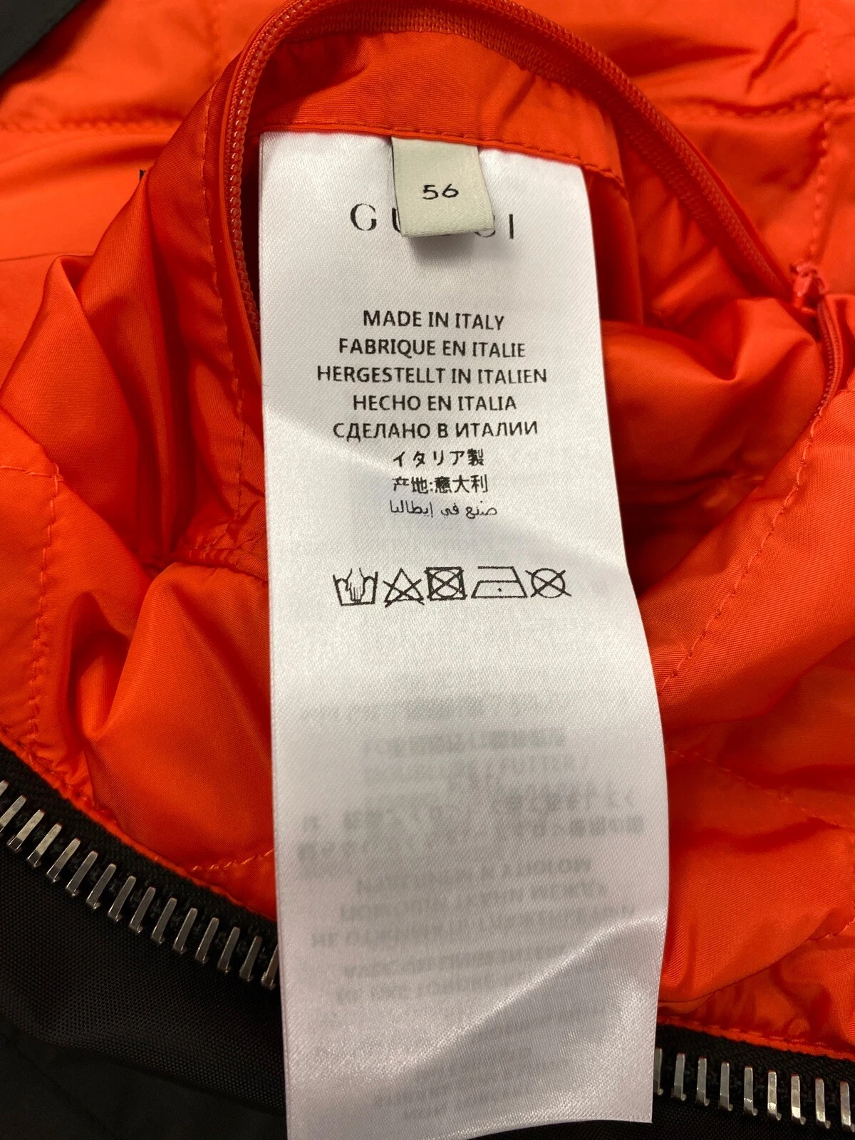 Cappotto nero impermeabile con cappuccio Gucci $3.000 taglia US XXXL EU 56 Made in Italy