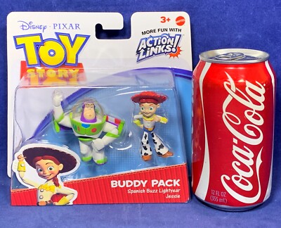 SPANISH BUZZ LIGHTYEAR & JESSIE - PIXAR Toy Story BUDDY PACK
