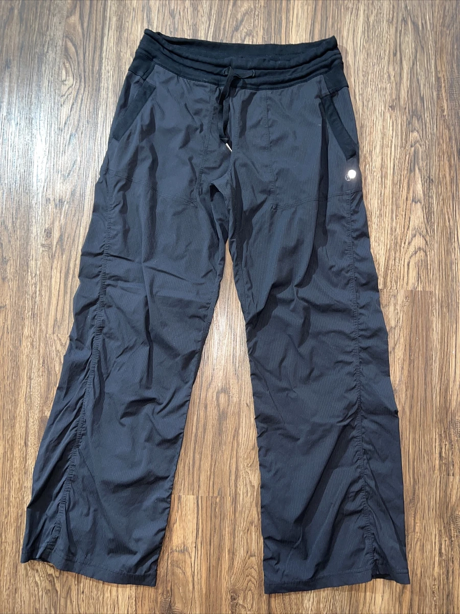 Lululemon DANCE STUDIO PANTS 30-Inch Inseam Unlined Black Size 8