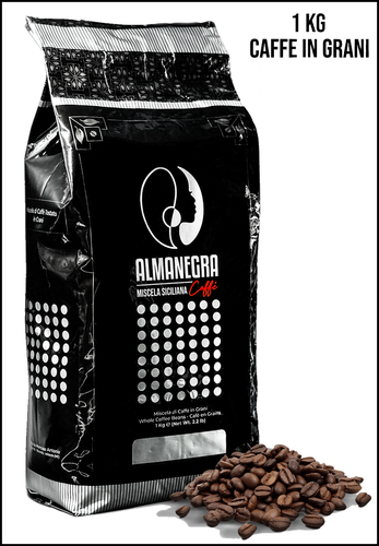 Café en Grano Mezcla Arabica 1KG para Cafetera Automática Maquina Cafe  Almanegra | eBay