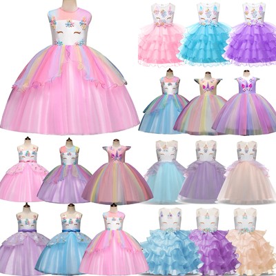 unicorn birthday party dress