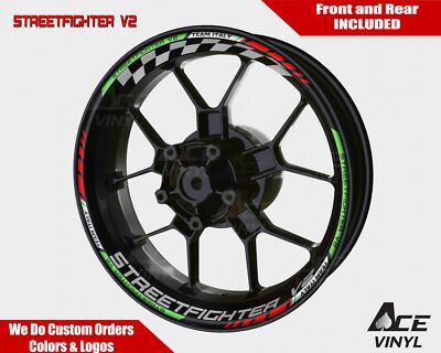 DUCATI StreetFighter V2 Felgenaufkleber Felgenaufkleber V4 V4S