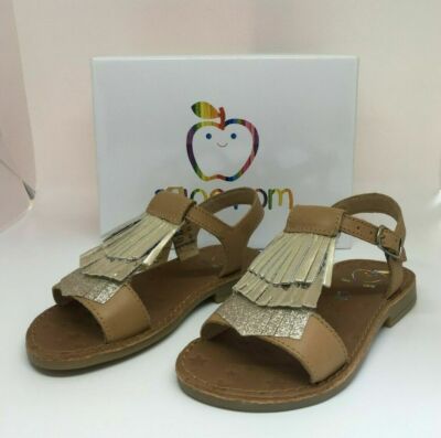 SHOO POM Happy Fringe Bueno - Size: 28 - Col:Camel/Dore