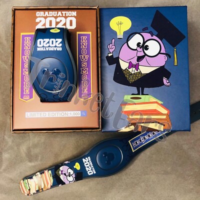 Disney Graduation 2020 Knowsmore Magicband LE 1000 New Unlinked Magic Band