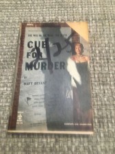 Berkley Books  333 Cue For Murder by Matt Bryant Vintage Mystery Pulp 1955