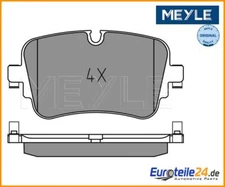 Brake pad set, disc brake Meyle 0252230717 for Audi Q7