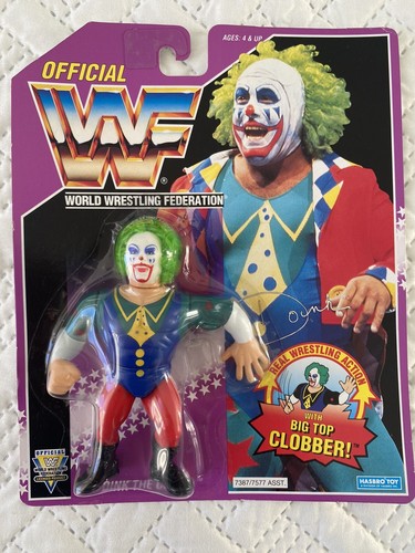 1993 WWF Hasbro Doink The Clown SERIES 9 MOC Mint ...