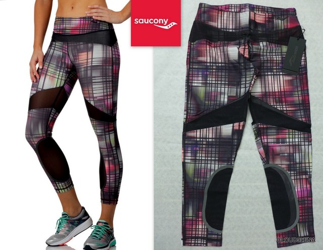 Saucony Fast Track Crop Mesh Panels 